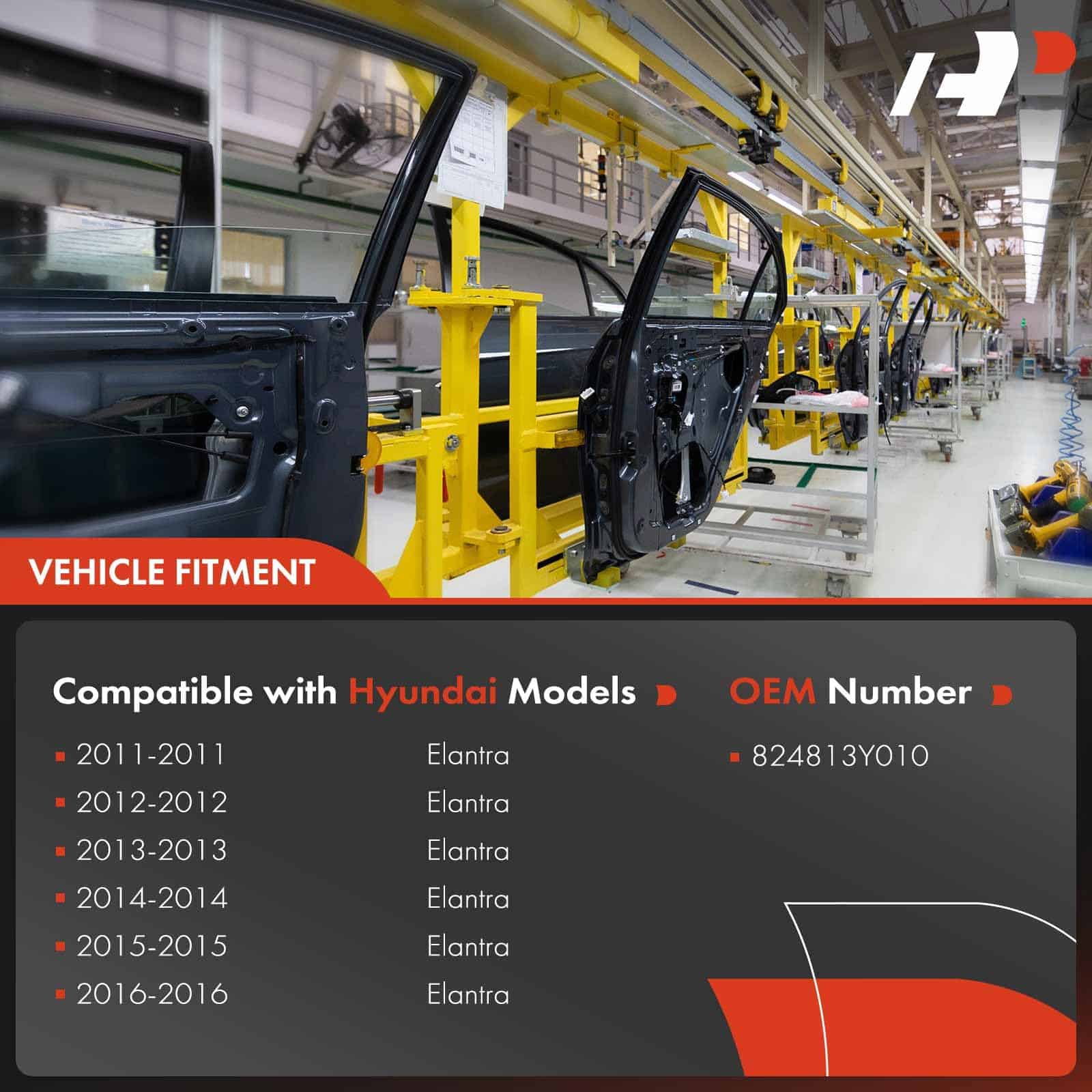 Regulador de ventana eléctrico A-Premium sin motor - Imagen 4