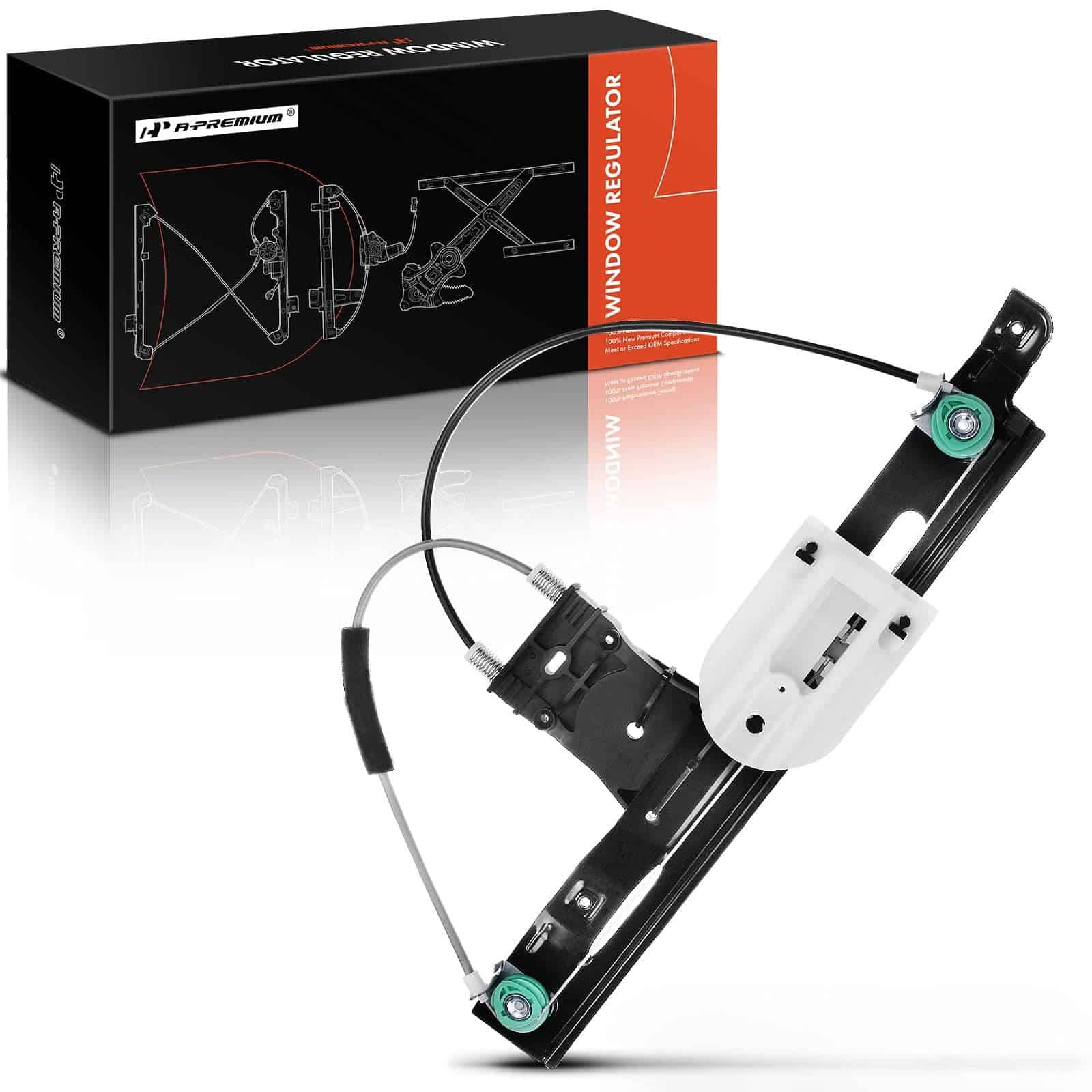 Regulador de ventana eléctrico A-Premium sin motor