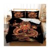 Set de Ropa de Cama 3D Estampado de Dragón de China Juego