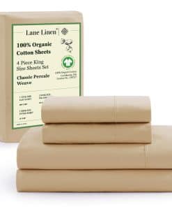 Juego de cama King Size LANE LINEN - Juego de sábanas y