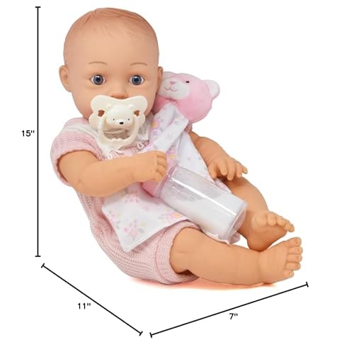 Muñeca Realista de 16" para Niña con Accesorios Chupete - Imagen 8