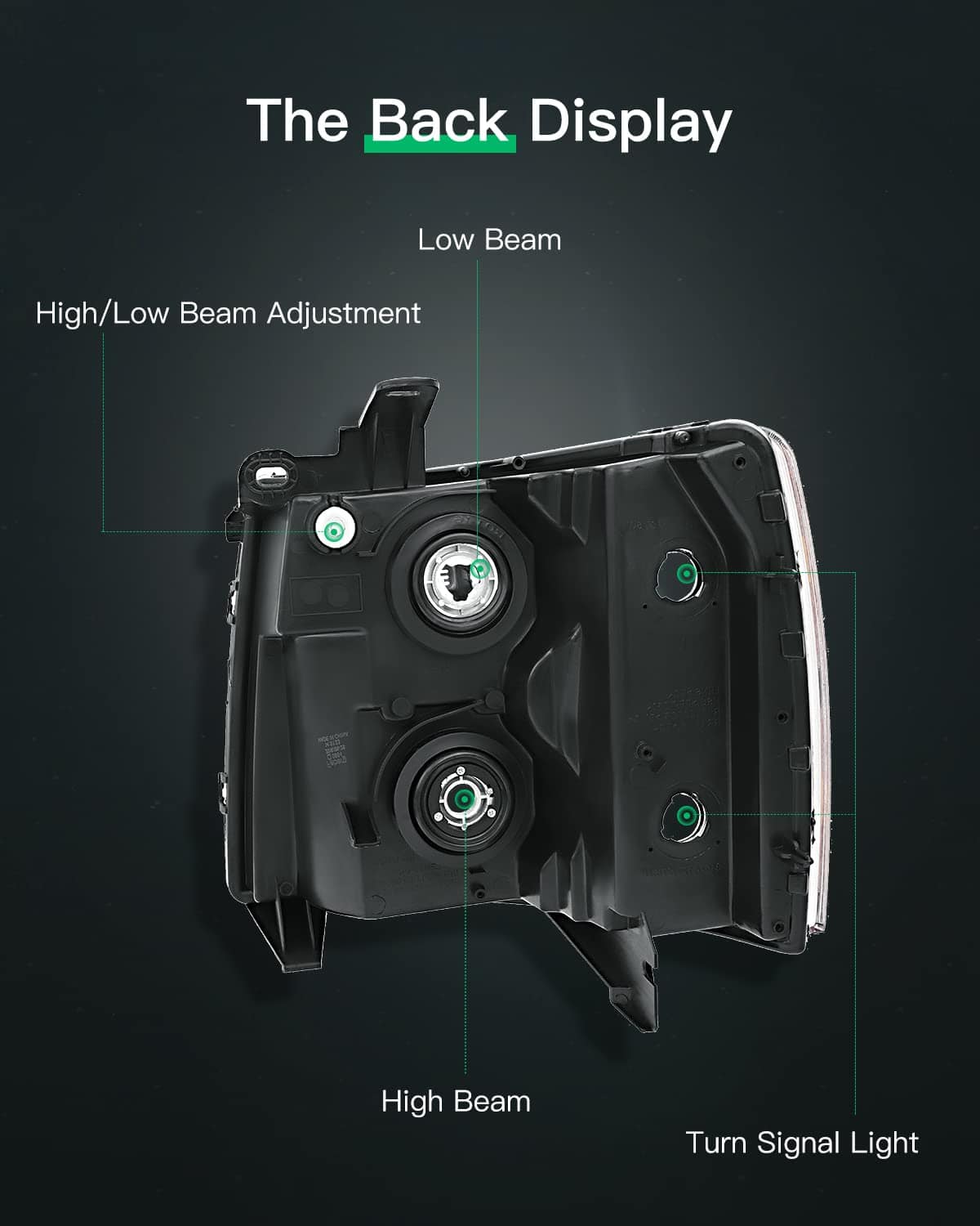 LSAILON Conjunto de Faros de Repuesto para Chevrolet - Imagen 4