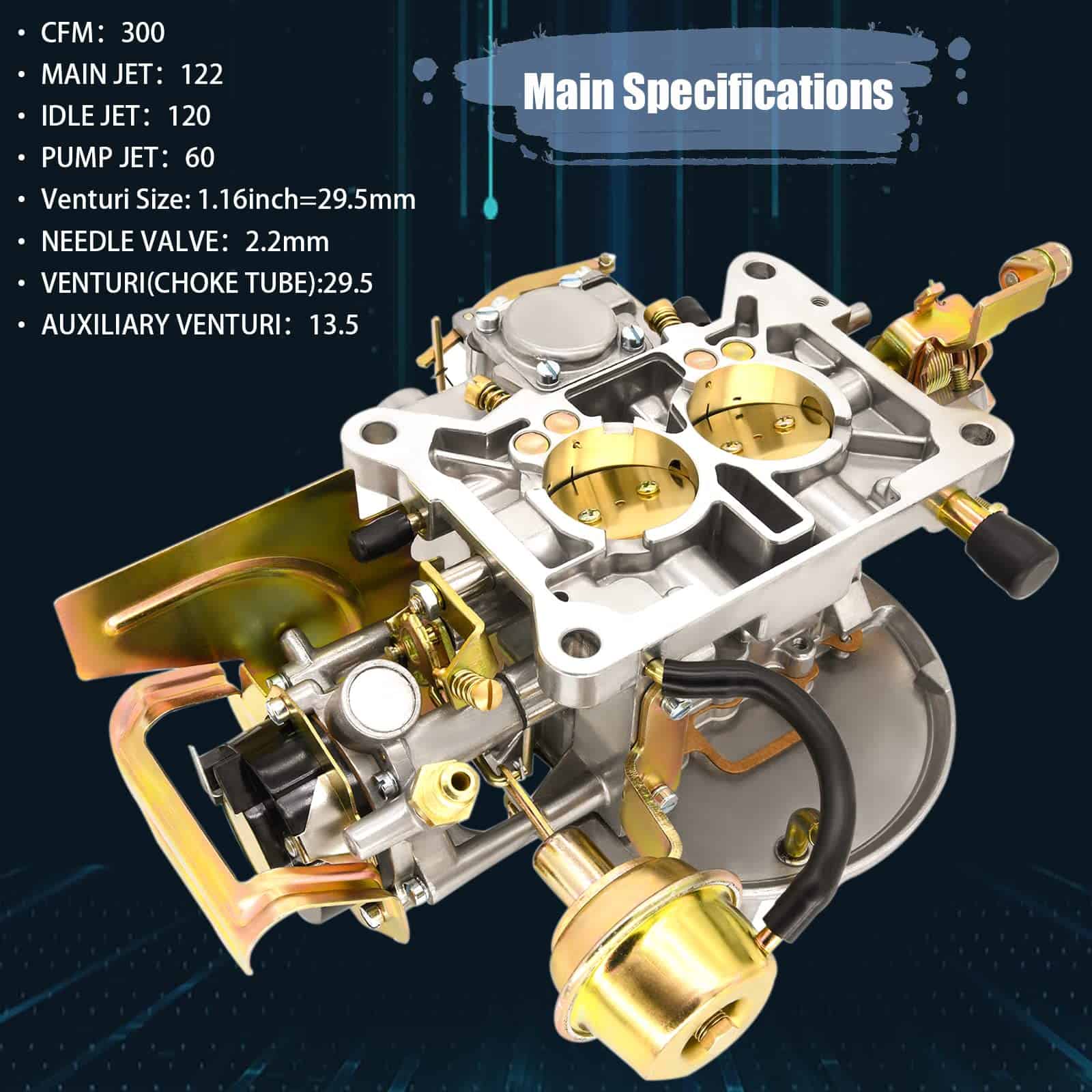 Carburador de 2 Barriles 2100 2150 Compatible con Ford 289 - Imagen 3