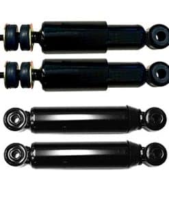 Conjunto de amortiguadores delanteros y traseros