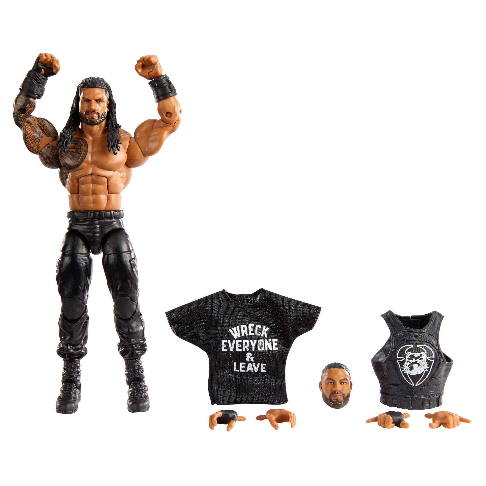 Figura de acción de la colección Elite de WWE Roman Reigns,