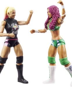 Pack de 2 Figuras de Acción WWE Sasha Banks vs Alexa Bliss,