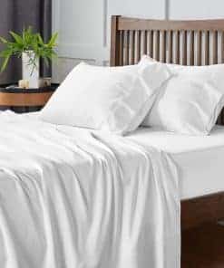 Juego de Sábanas Twin Size CozyLux, Bambú Rayón,