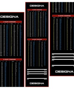 Tapete Designa Darts MAT20 | Tapete de Dardos de Alfombra