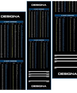 Tapete para Dardos Designa MAT24 | Rectangular