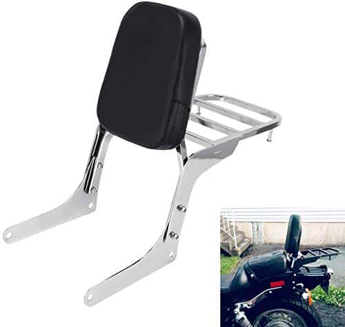 Respaldo Sissy Bar Trasero para Asiento de Motocicleta