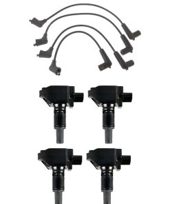 ENA Juego de 4 Bobinas de Encendido y Juego de Cables 1.3