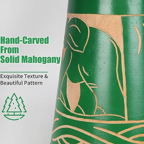 Tambores Africanos Djembe de Lotmusic, 10'' Estándar Hechos - Imagen 4