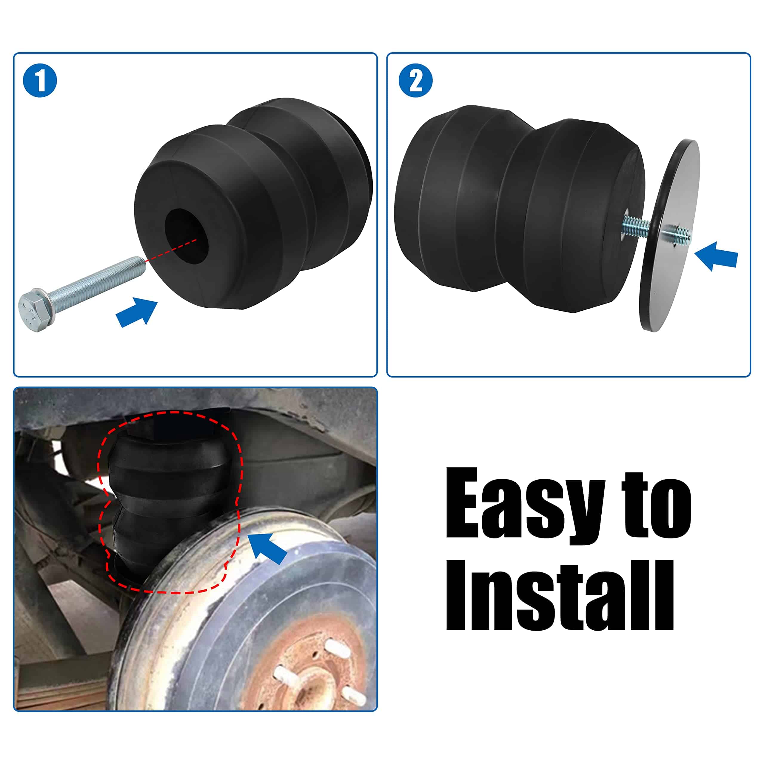 GMRCK15S Sistema de Mejora de Suspensión Trasera, Kit de - Imagen 6