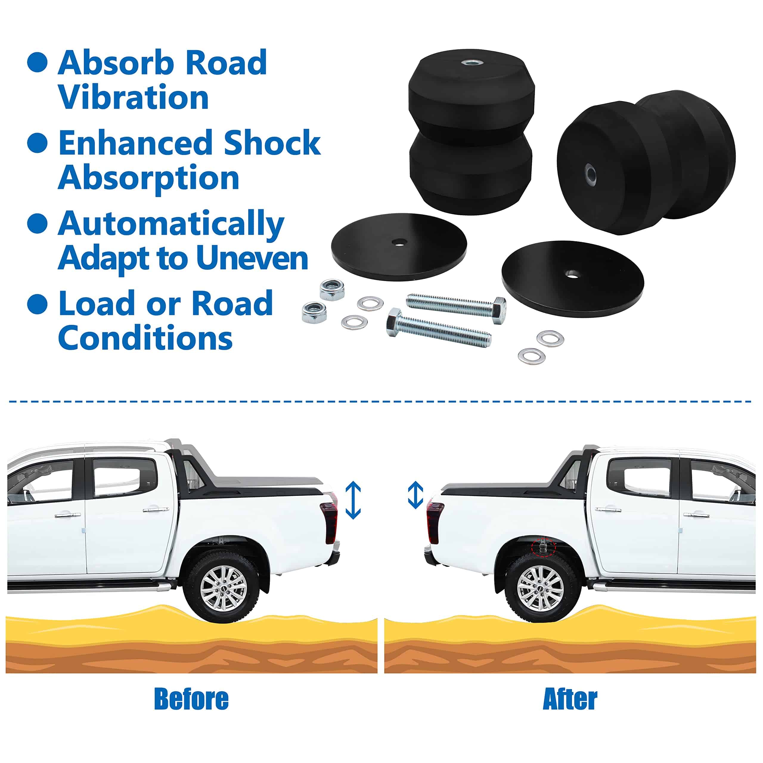 GMRCK15S Sistema de Mejora de Suspensión Trasera, Kit de - Imagen 7