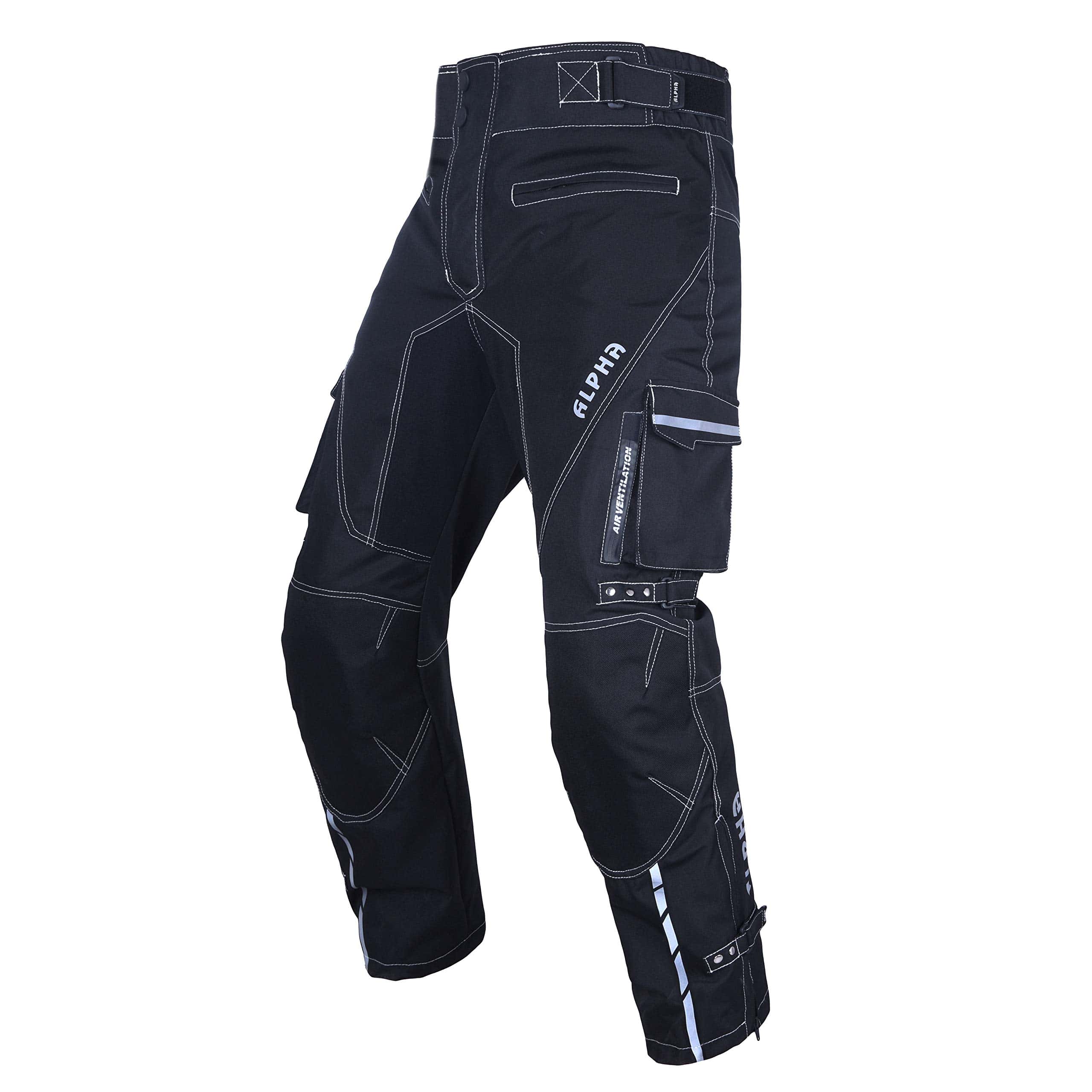 Pantalones de motocross para hombre con protección de alta