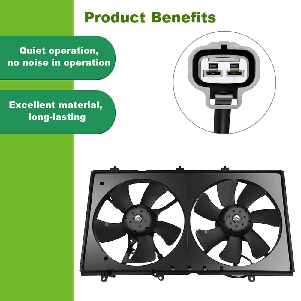 Ventilador de enfriamiento del radiador -hi Lancer - Imagen 3