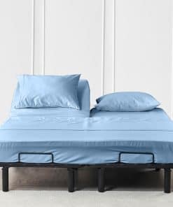 Juego de sábanas JS Sanders Collection 600TC -Azul Claro