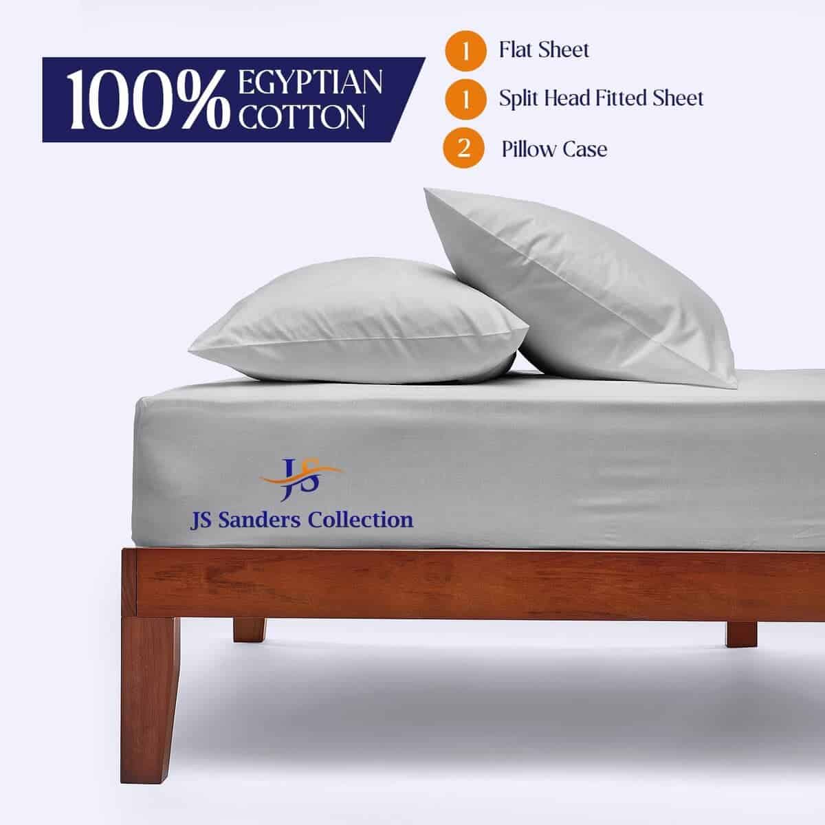 JS Sanders Collection 600TC Juego de -Plata - Imagen 6