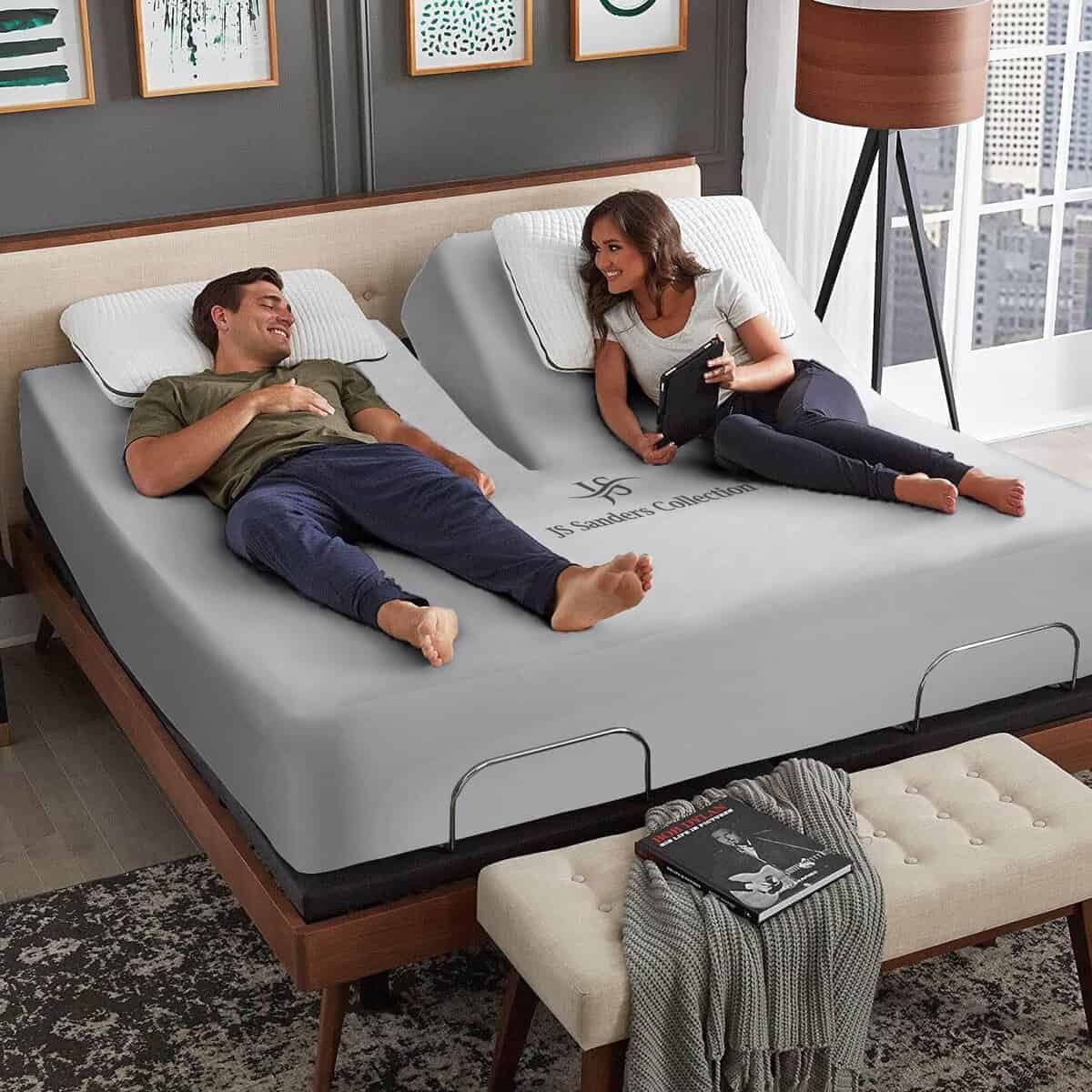 JS Sanders Collection 600TC Juego de -Plata - Imagen 4