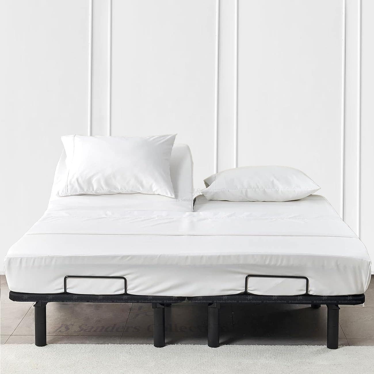 Juego de sábanas JS Sanders Collection -Blanco