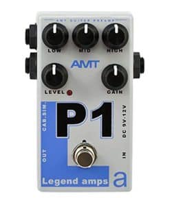 Pedal de efectos de guitarra AMT Legend amps Guitar preamp