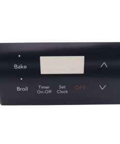 316220729 316220701 Panel de Reloj de Botones Negros de 7