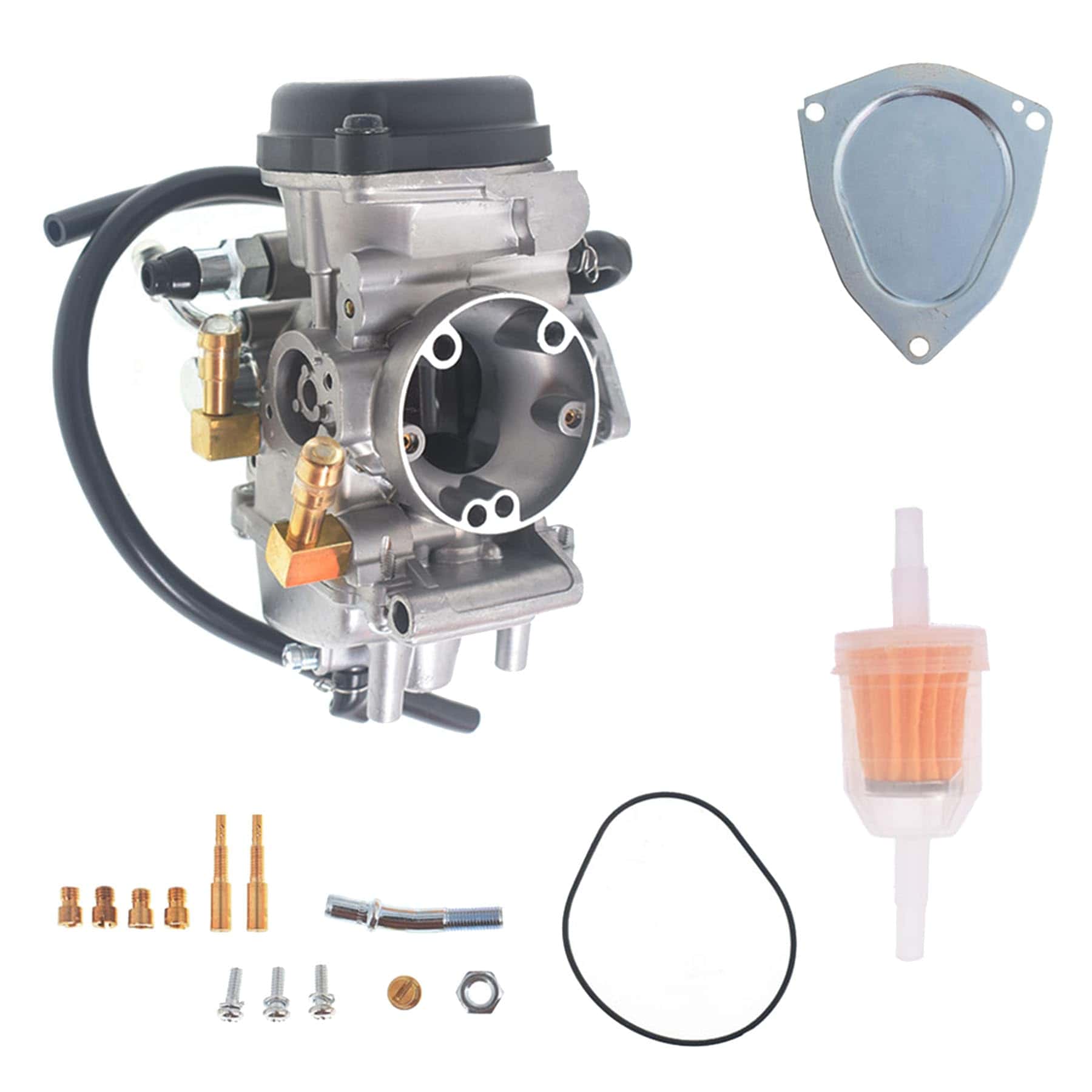 Carburador con Filtro de Combustible para Suzuki Quadrunner