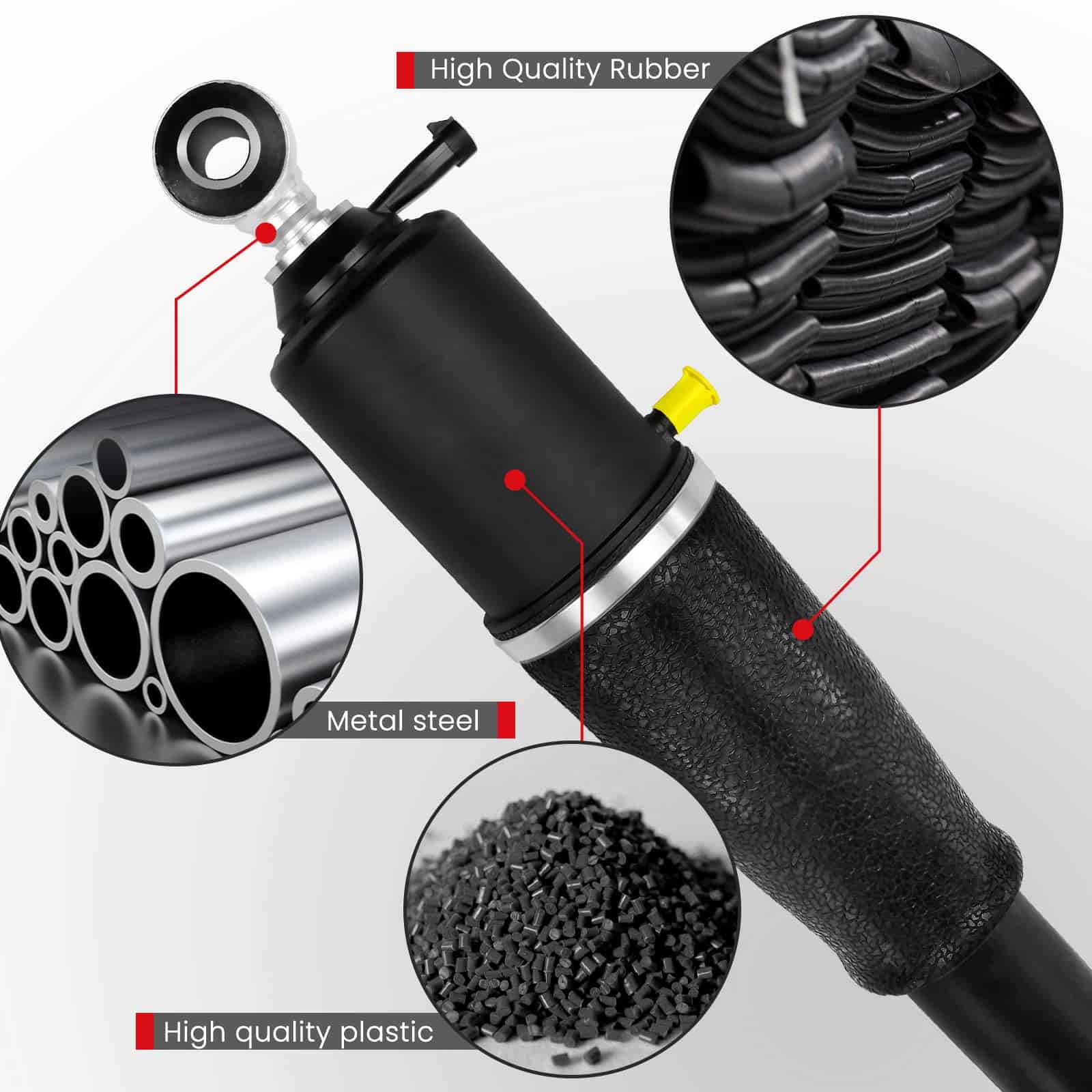 Amortiguador de aire trasero Vigor compatible con Cadillac - Imagen 6