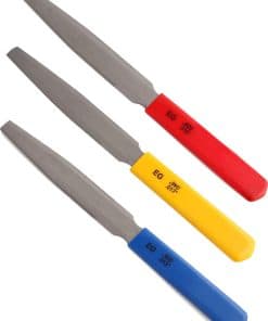 Set de limas cónicas de nuez Holmer Limas de ranurado de