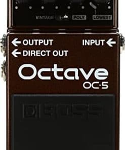 Pedal de Octava Polifónico para Guitarra/Bajo Boss OC-5