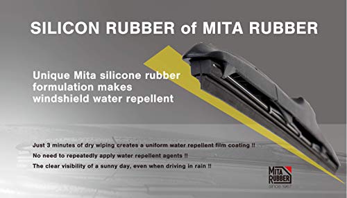 Limpiaparabrisas de silicona con diseño repelente al agua - Imagen 7