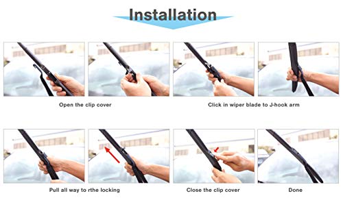 Limpiaparabrisas de silicona con diseño repelente al agua - Imagen 10