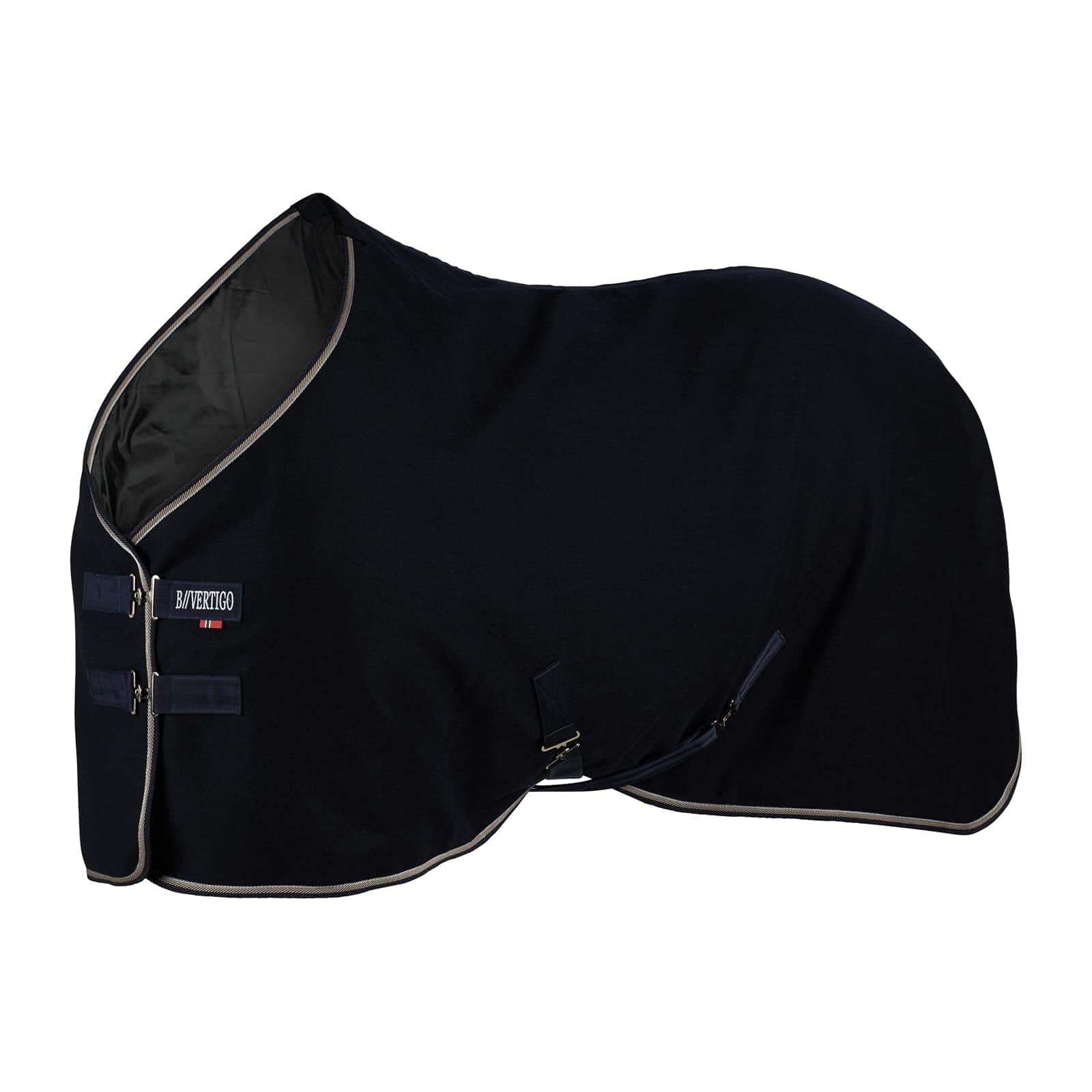 Cobertor de Lana B Vertigo Arendal - Azul Marino Oscuro -