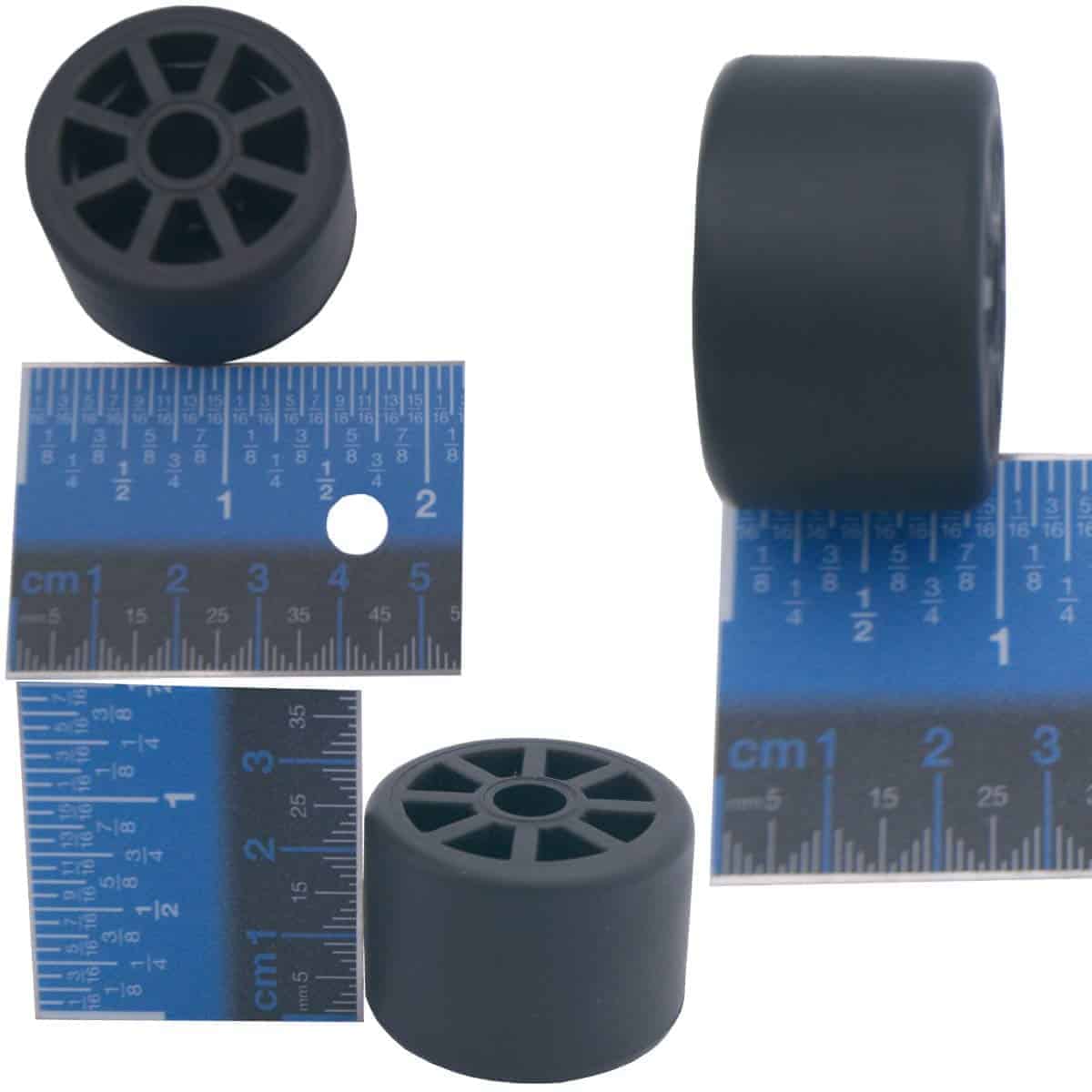 Rueda giratoria trasera de repuesto para refrigerador - Imagen 3