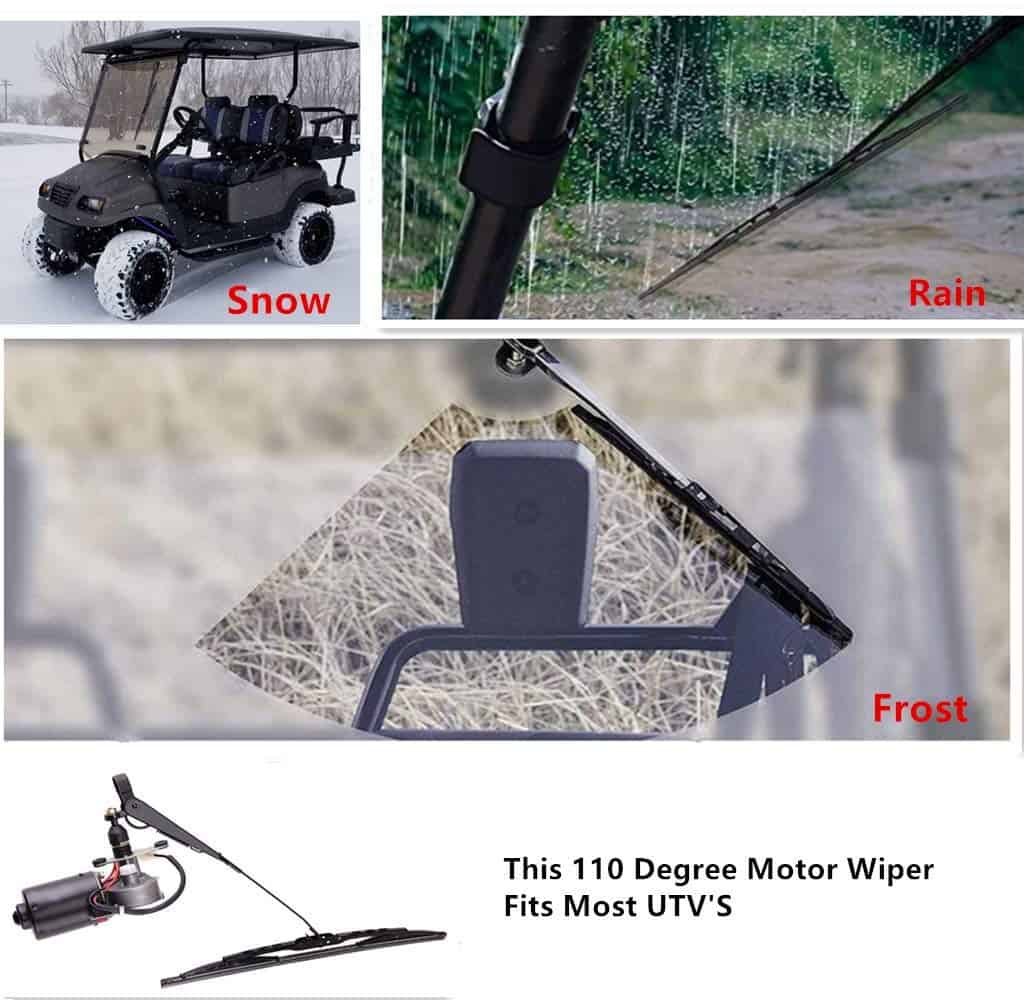 Kit Universal de Motor de Limpiaparabrisas Eléctrico de 12V - Imagen 10