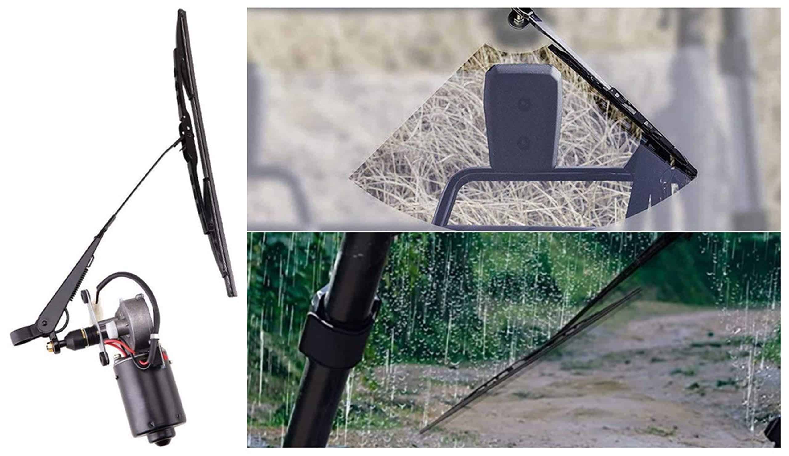 Kit Universal de Motor de Limpiaparabrisas Eléctrico de 12V - Imagen 4