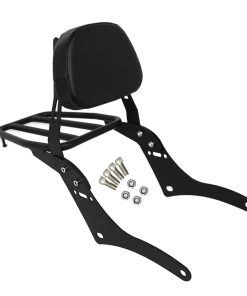 Respaldo Sissy bar de motocicleta para asiento trasero de