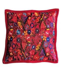 Funda de Cojín Hecha a Mano Mexicana Alkimia Inc. Bordado