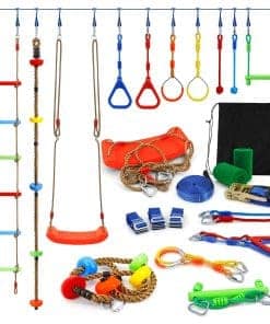 Kit de Obstáculos de Ninja Warrior Kawuneeche para Niños