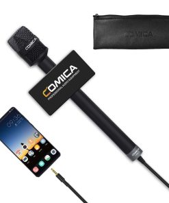 Micrófono de mano con cable Comica HRM-S, micrófono de