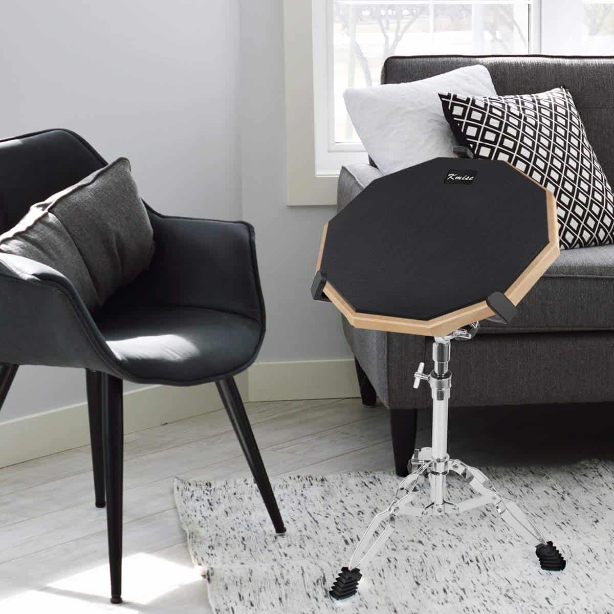 Pad de práctica de batería, Juego de almohadillas de - Imagen 8