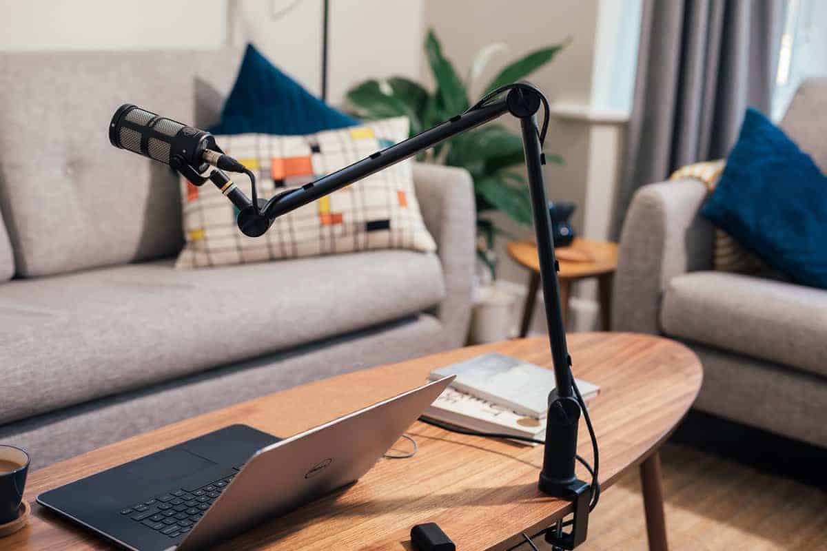 Micrófono Profesional Dinámico para Podcast, Transmisión, - Imagen 4