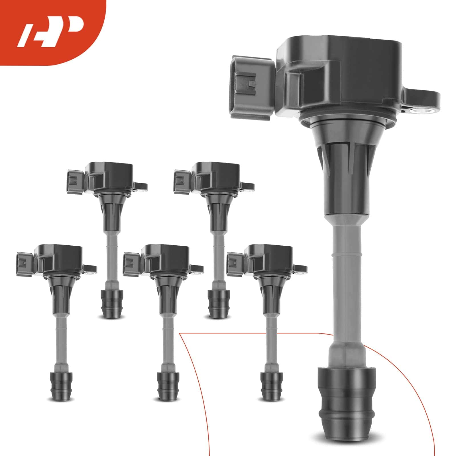 Paquete de Bobinas de Encendido del Motor A-Premium - Imagen 9