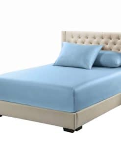 Sábana Ajustable de Bambú Viscosa de Royal -Azul