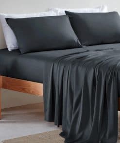 Sábanas King SLEEP ZONE, 100% Viscosa Derivada de Bambú,