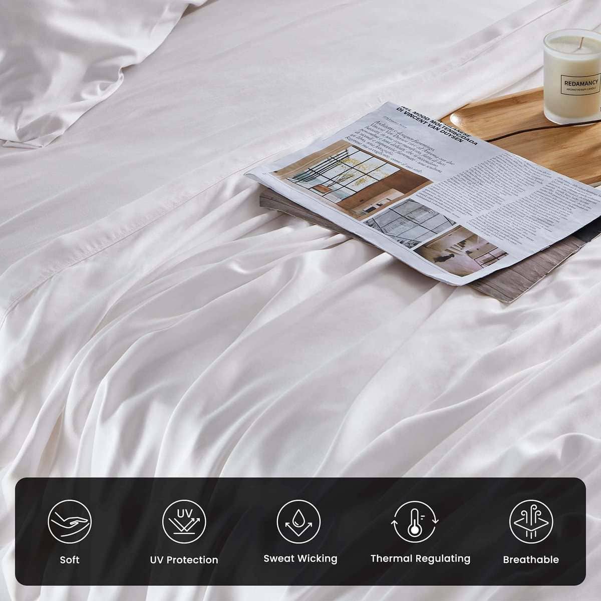 Juego de Sábanas SLEEP ZONE, 100% Viscosa Derivada de - Imagen 5