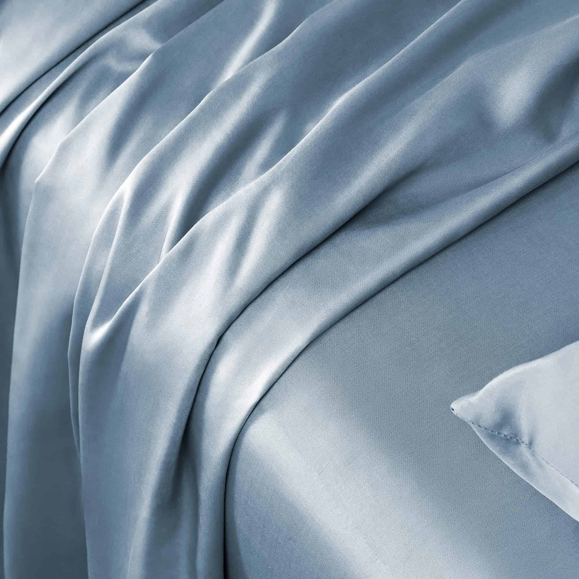 Juego de sábanas SLEEP ZONE, 100% Viscosa -Azul - Imagen 4