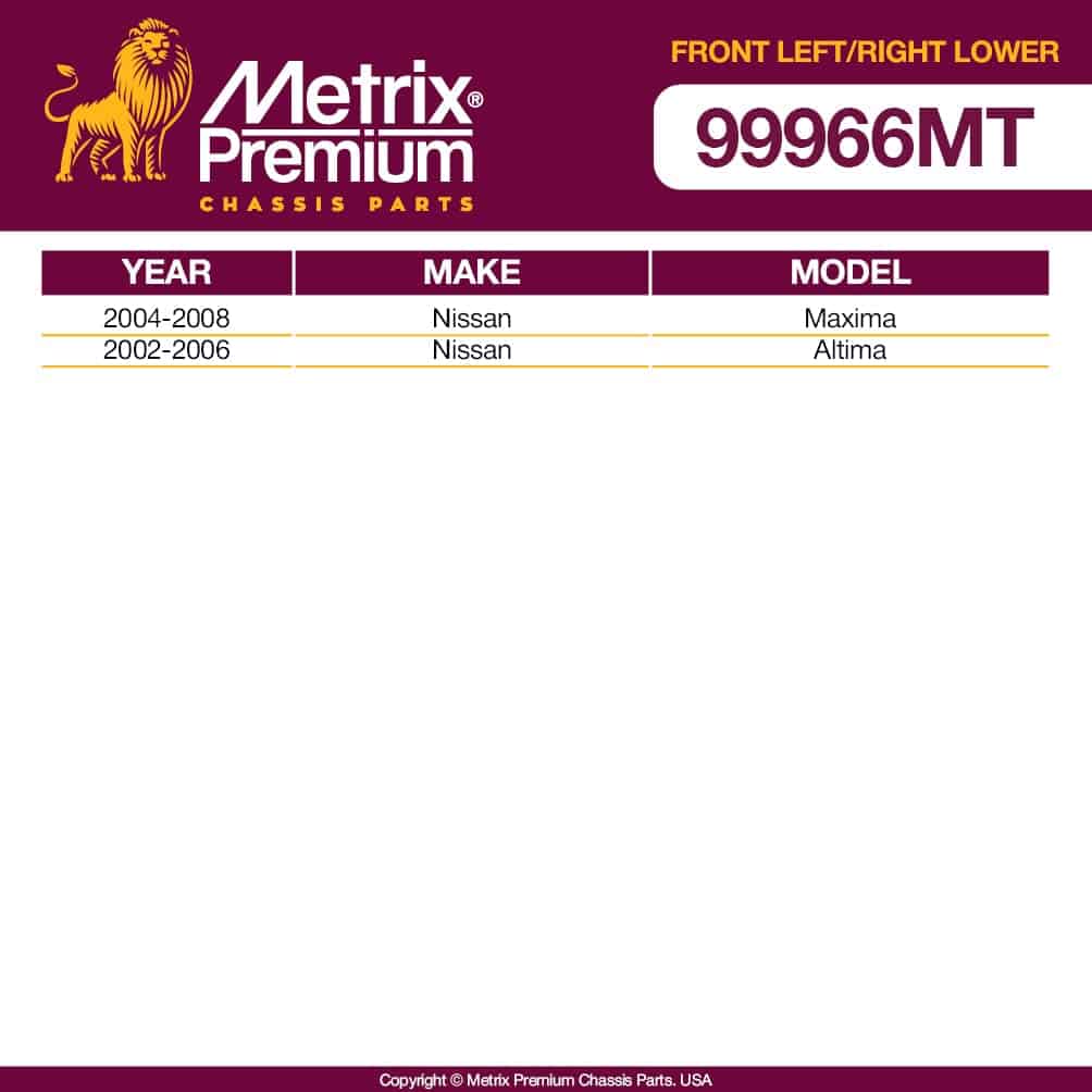 Metrix Premium Conjunto de Brazo de -an Altima - Imagen 3