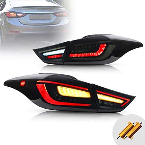 VLAND Luces Traseras LED Ahumadas Compatibles para [Hyundai