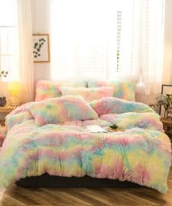 Juego de 5 piezas de cubierta de edredón MorroMorn Shaggy